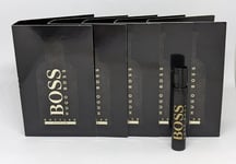 5x Hugo Boss BOSS BOTTLED Parfum (5x 1.2ml Sample Spray) Mens EDP Vial