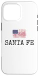 Coque pour iPhone 16 Pro Max Santa Fe City, États-Unis, drapeau, État, voyages, États-Unis, Amérique, femmes, hommes