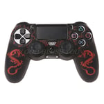 Housse De Contrôleur Dragon Chinois En Silicone, 2 Capuchons De Joystick Pour Manette Ps4, Livraison Directe