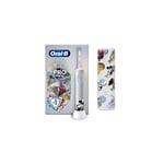 Oral-B | Vitality PRO Kids Disney 100 | Electric Toothbrush with Travel Case | R