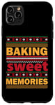 iPhone 11 Pro Max Baking sweet memories Ugly Christmas sweater bake cook baker Case