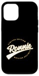 Coque pour iPhone 12/12 Pro Funny Personalized First Name Design for Ronnie