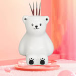 3pcs Nail Art Pen Holder Prevent Rolling Cute Bear Shape Nail Art Brush SLS