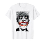 Batman Halloween Joker Face Made Of Bats T-Shirt