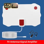 Antenne TV numérique 8K pour football,5000 Beauté,programmes gratuits,en direct,HDTV,intérieure,amplifiée,voiture,Smart TV - Type Antenna andAmplifier #B