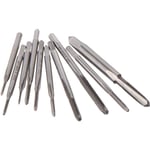 10pcs M1-M3.5 Micro Taps Bits Silver Drill Tap Set  Metal Working