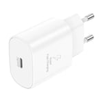 USB-C 25W Mains Charger White