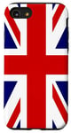 Coque pour iPhone SE (2020) / 7 / 8 Royaume-Uni Drapeau UK Cadeau pour les Britanniques