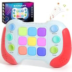 YouJabz Console de Jeu Portable, Jeu Quick Push Fidget Toys pour Enfants Adultes, Pop Game Jeu Électronique Jouets Antistress Cadeaux pour Enfants Pop Lumineux Enfant, Cadeaux de Noël