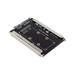 MSATA SSD to 2.5" SATA Drive Convertor Adapter Card Plug and Play 50mm x 30mm mpcie m sata