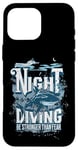 iPhone 16 Pro Max Night Diving Scuba Diving Gear Shark Stronger Than Fear Case