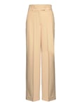 IVY OAK Wide Leg Pants Kräm