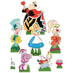 Star Cutouts - Figurines en carton de table Alice au pays des merveilles - Disney