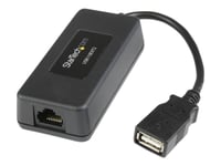 Startech.Com 1-Port Usb 1.1 Extender - Up To 131 Ft (40 M) Over Cat5/Cat6 Extension - Up To 12 Mbps Usb 1.1 Ethernet Extender (Usb110ext2) - Usb-Utvider - Usb - Over Cat 5/6 - Opp Til 40 M - For P/N: Uusbotg