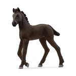 schleich 13977 Poulain Frison, dès 5 ans, HORSE CLUB - figurine, 3 x 8 x 9 cm, Noir