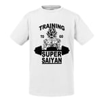 T-Shirt Enfant Training To Go Super Sayan Dragon Ball Z Dbz