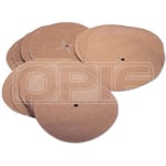 Sanding Discs 125mm - Assorted Coarse Medium & Fine - Pack of 15 - Laser 0347