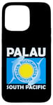 iPhone 15 Pro Max Flag of Palau South Pacific Spotted Shark Case