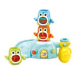 VTech Baby Pingouins Jouet de Bain, 80-572105, Multicolor