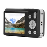 (Black)8K Digital Camera 68MP Camera With 2.7 Screen 16X Digital Zoom Compact