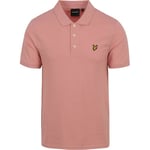 T-shirt Lyle And Scott  Polo Rose Plain