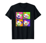 Gloomy Bear Naughty Grizzly Scary Clown Halloween Pop Art T-Shirt