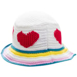 Stella McCartney Kids Stickad Solhatt Vit | Vit | 10-14 years