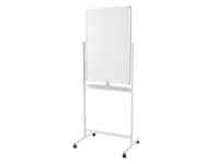 Whiteboard Dubbelsidig Mobil 60X90 Cm