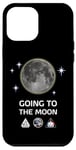 Coque pour iPhone 12 Pro Max Lancement officiel de fusée sur la lune