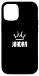 iPhone 15 King Jordan Crown - Custom First Name Birthday #1 Winner Case