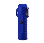 Candle Lighter, Electric Lighter,USB Rechargeable Electric Arc Lighter, Windproof Flexible Lighter,for Kitchen, Barbecue, Candles, Gas Stove, BBQ, Cigarette,blue