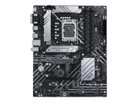 Asus Prime B660-Plus D4 - Hovedkort - Atx - Lga1700-Sokkel - B660 Chipset - Usb-C 3.2 Gen 2X2, Usb 3.2 Gen 2, Usb 3.2 Gen 1, Usb-C 3.2 Gen 1 - 2.5 Gigabit Lan - Innbygd Grafikk (Cpu Kreves) - Hd-Lyd (8-Kanalers)