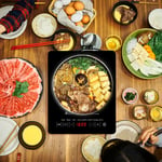 Electric Induction Hob Portable Cooker Digital Touch Single Cooker Hot Plate