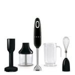 Smeg HBF22BLUK 50s Style Black Hand Blender