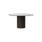 Vipp495 Cabin Round Table, Pietra Grey/dark Oak