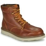 Jack & Jones Boots JFWALDGATE MOC LEATHER BOOT Brun herr