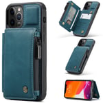 CaseMe Back Case Wallet (iPhone 12 Pro Max) - Sininen