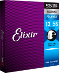 Elixir 11100 Acoustic 80/20 Bronze With Polyweb Medium (.013-.056)