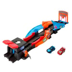 Circuit Glow Racers - Mattel - HPD80 - Jouet de course phosphorescent pour enfant de 4 ans et plus