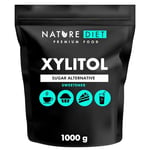 Nature Diet - Xylitol 1 kg | 100% natural | sugar substitute | vegetable sweetener | low glycemic index | low caloric content