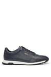 BOSS Men's Zayn_Lowp_lttb Low_Profile, Dark Blue, 5.5 UK