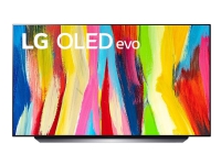LG OLED48C22LB - 48 Diagonal klass C2 Series OLED-TV - OLED evo - Smart TV - webOS, ThinQ AI - 4K UHD (2160p) 3840 x 2160 - HDR