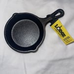 Lodge Miniature Skillet 3.5'' Mini Skillet Pre-Seasoned Rugged Cast Iron LMS3