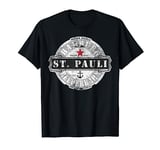 St. Pauli Hamburg Reeperbahn Red Light and Kiez Vegan Party T-Shirt