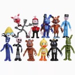 12 kpl Five Nights at Freddy's FNAF Action figures Doll Play Set XMAS Gift