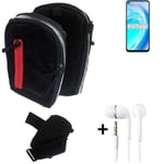 Shoulder bag / holster + earphones for OnePlus Nord CE 2 Lite 5G Belt Pouch Case