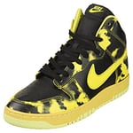 Nike Homme Dunk Hi 1985 SP Chaussure de Basketball, Black/Yellow/Gold, 35.5 EU