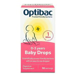 Optibac Probiotics - Baby Drops - 0 to 3 Years - 30 Servings