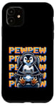 iPhone 11 Cute Gaming Penguin Pew Video Game Graphic Men Kids Women Case