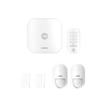 Yale Smart Alarm Starter Kit | 5 pieces | Arm, Part-Arm, Disarm | Control 4 Security Areas | Real-Time Alerts | 1km range | Yale Home app